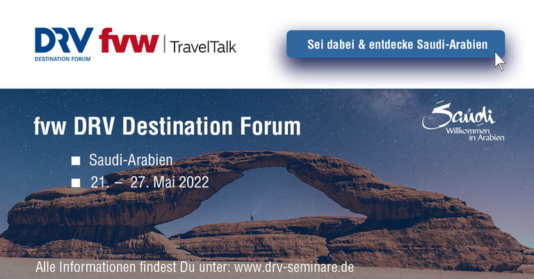 fvw DRV Destination Forum Saudi-Arabien